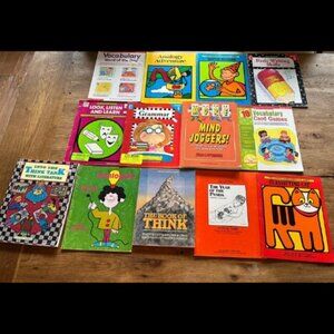 Educational Books Elementary HUGE LOT Activity